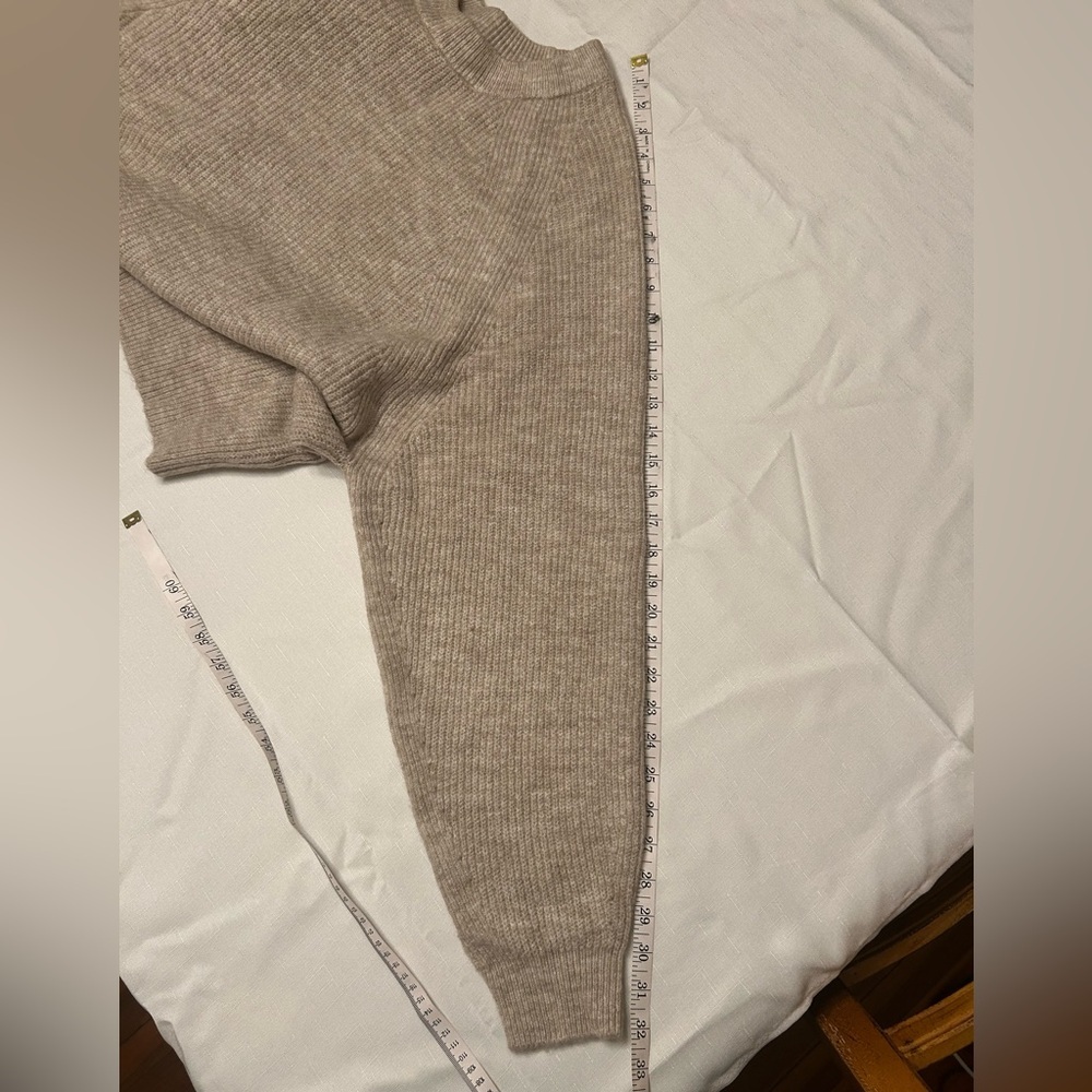ASOS women’s Beige Crewneck Sweater - Picture 12 of 13